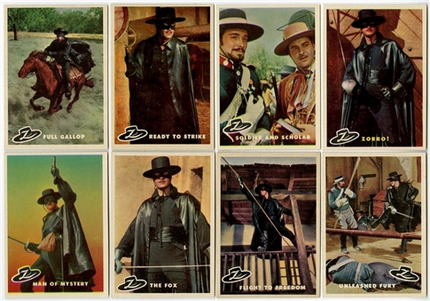 1958 Topps "Zorro" High Grade Complete Set (88)